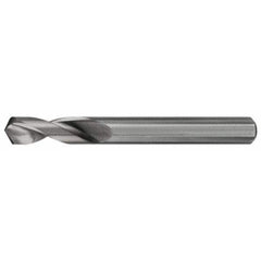 Walter-Titex - 1/4" Body Diam, 120°, 50mm OAL, Solid Carbide Spotting Drill - Caliber Tooling