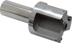 Everede Tool - 1-5/8 Inch Diameter, Interchangeable Pilot, Straight 3/4 Inch Shank Diameter, 3 Insert, Indexable Counterbore - 3.2 Inch Overall Length, TPGH 215 Insert, 5/16 Inch Pilot Hole Diameter Compatibility - Caliber Tooling