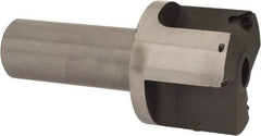 Everede Tool - 2 Inch Diameter, Interchangeable Pilot, Straight 1 Inch Shank Diameter, 3 Insert, Indexable Counterbore - 3.2 Inch Overall Length, TPGH 215 Insert, 7/16 Inch Pilot Hole Diameter Compatibility - Caliber Tooling