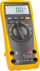 Fluke - 77-4, CAT IV, CAT III, 1,000 VAC/VDC, Digital Auto Ranging Average Responding Manual Ranging Multimeter - 50 mOhm, Measures Voltage, Capacitance, Current, Frequency, Resistance - Caliber Tooling