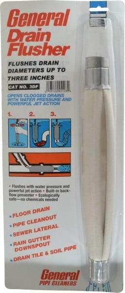 General Pipe Cleaners - Water-Pressure Flush Bags For Minimum Pipe Size: 2 (Inch) For Maximum Pipe Size: 3 (Inch) - Caliber Tooling