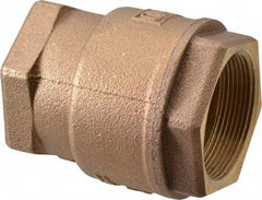 Legend Valve - 2" Bronze Check Valve - Inline, FNPT x FNPT, 250 WOG - Caliber Tooling