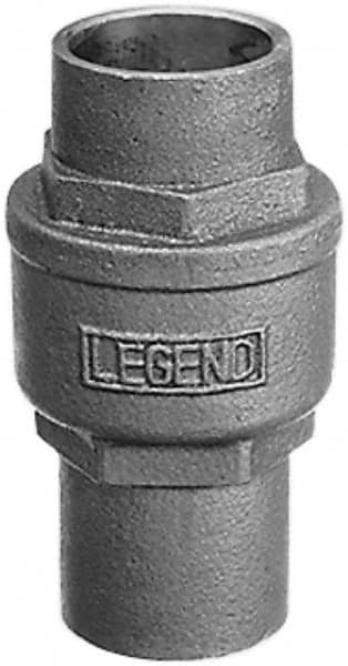 Legend Valve - 2" Bronze Check Valve - Inline, Soldered x Soldered, 250 WOG - Caliber Tooling