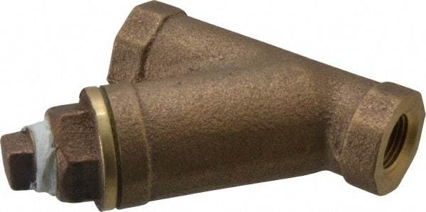 Legend Valve - 3/8" Pipe, FNPT Ends, Bronze Y-Strainer - 300 psi WOG Rating, 150 psi WSP Rating - Caliber Tooling