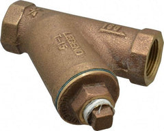 Legend Valve - 3/4" Pipe, FNPT Ends, Bronze Y-Strainer - 300 psi WOG Rating, 150 psi WSP Rating - Caliber Tooling