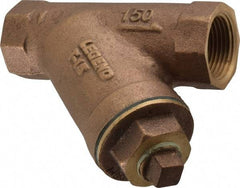 Legend Valve - 1" Pipe, FNPT Ends, Bronze Y-Strainer - 300 psi WOG Rating, 150 psi WSP Rating - Caliber Tooling