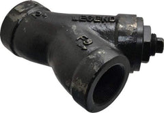 Legend Valve - 2" Pipe, FNPT Ends, Cast Iron Y-Strainer - 500 psi WOG Rating, 250 psi WSP Rating - Caliber Tooling