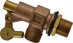 Legend Valve - 3/4" Pipe, Bronze, Mechanical Float Valve - 125 psi, MPT x MPT End Connections - Caliber Tooling