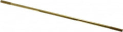 Legend Valve - 10" Long, 1/4-20 Thread, Float Valve Rod - Brass - Caliber Tooling