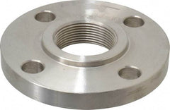 Value Collection - 1-1/2" Pipe, 5" OD, Stainless Steel, Threaded Pipe Flange - 3-7/8" Across Bolt Hole Centers, 5/8" Bolt Hole, 150 psi, Grades 316 & 316L - Caliber Tooling