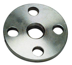 Value Collection - 2" Pipe, 6" OD, Stainless Steel, Threaded Pipe Flange - 4-3/4" Across Bolt Hole Centers, 3/4" Bolt Hole, 150 psi, Grade 304 - Caliber Tooling