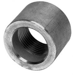 Merit Brass - 4" Grade 316 Stainless Steel Pipe Half Coupling - FNPT End Connections, 150 psi - Caliber Tooling