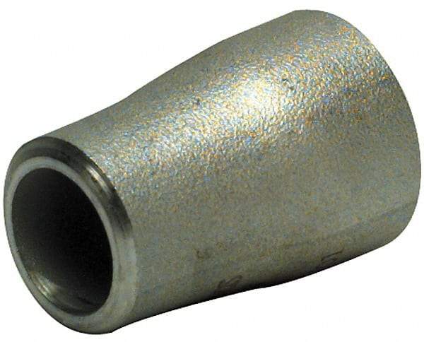 Merit Brass - 5 x 4" Grade 304L Stainless Steel Pipe Concentric Reducer - Butt Weld x Butt Weld End Connections - Caliber Tooling