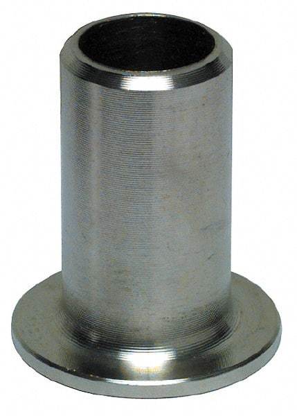 Merit Brass - 2-1/2" Grade 316L Stainless Steel Pipe Stub End - Butt Weld End Connections - Caliber Tooling