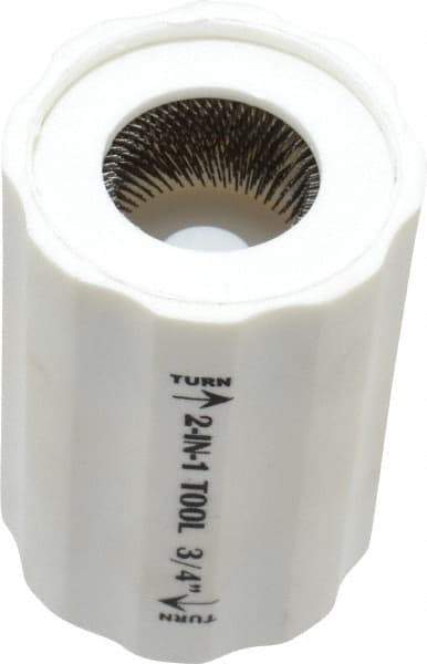 Schaefer Brush - Hand Fitting and Cleaning Brush - 7/8 Refrigeration Outside Diameter - Caliber Tooling