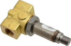 Parker - 1/4" Port, Brass Solenoid Valve - Closed, FKM Seal - Caliber Tooling