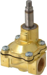 Parker - 3/4" Port, Brass Solenoid Valve - Closed, NBR Seal - Caliber Tooling