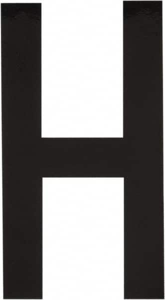 Made in USA - Letter Label - Legend: H, English, Black - Caliber Tooling