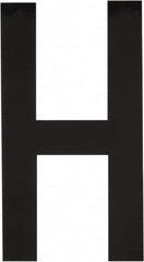 Made in USA - Letter Label - Legend: H, English, Black - Caliber Tooling