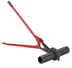 Ridgid - 1-1/2" to 6" Pipe Capacity, Pipe Cutter - Cuts Hub and No-Hub Soil Pipe, Cast Iron, Clay, Cement - Caliber Tooling