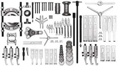 Proto - 74 Piece, Puller Set - Caliber Tooling