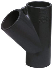 Value Collection - 6" PVC Plastic Pipe Wye - Schedule 40, Slip End Connections - Caliber Tooling