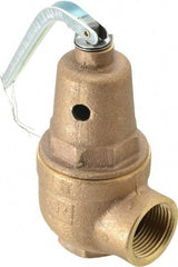 Conbraco - 3/4" Inlet, 1" Outlet, ASME Section IV Safety Relief Valve - 30 Max psi, Bronze, 970,000 BTUs - Caliber Tooling