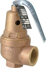 Conbraco - 3/4" Inlet, 1" Outlet, ASME Section IV Safety Relief Valve - 50 Max psi, Bronze, 1,418,000 BTUs - Caliber Tooling