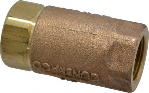 Conbraco - 3/4" Bronze Check Valve - Inline, FNPT x FNPT - Caliber Tooling