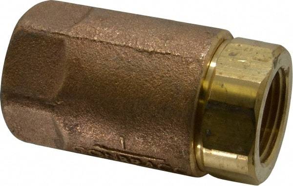 Conbraco - 1" Bronze Check Valve - Inline, FNPT x FNPT - Caliber Tooling