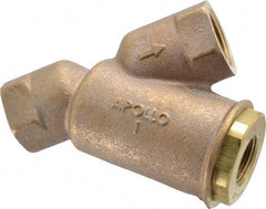 Conbraco - 1" Pipe, FNPT Ends, Cast Bronze Y-Strainer - 400 psi WOG Rating - Caliber Tooling