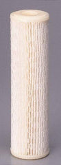 Pentair - 2-5/8" OD, 5µ, Cellulose Polyester Pleated Cartridge Filter - 20" Long, Reduces Sediments - Caliber Tooling