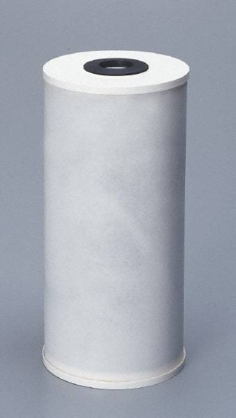 Pentair - 4-1/2" OD, 25µ, Granular Activated Carbon Radial Flow Cartridge Filter - 9-3/4" Long, Reduces Tastes, Odors & Sediments - Caliber Tooling