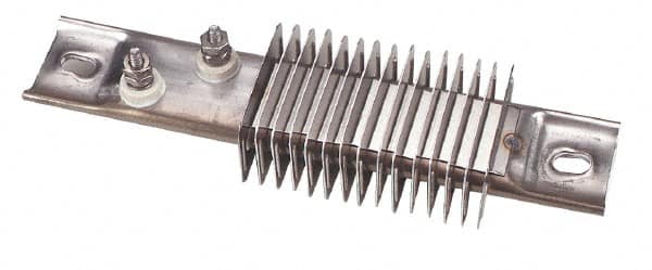 Hotwatt - 120 Volt, 750 Watt, 12" Long Channel Strip Heater - 7-3/4" Fin Length, 37 Watt per Sq In - Caliber Tooling