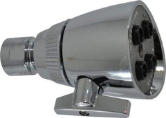 Speakman - 2.5 GPM, 2-1/4 Face Diameter, Shower Head with Brass Ball Joint - 32 Sprayers, Brass and Lexan - Caliber Tooling