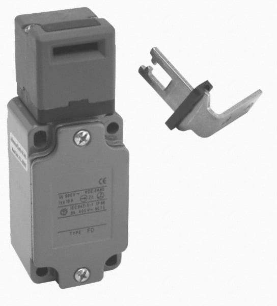 ACI - 10 Amp, 24-300 VDC, 250-600 VAC, 2 Pole Fused Safety Switch - 10 Amp, 24-300 VDC, 250-600 VAC, 2.2 Inch Wide x 1.44 Inch Deep x 5.31 Inch High, Nonmetallic, NO/NC Contact Configuration - Caliber Tooling