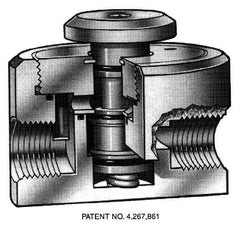 Simtech - 3/4" Pipe, PVC Manually Operated Plumbing Valve - EPDM Seal, FNPT - Caliber Tooling