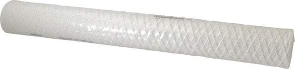 Parker - 2-1/2" OD, 1µ, Cotton String-Wound Cartridge Filter - 20" Long - Caliber Tooling