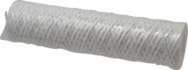 Parker - 2-1/2" OD, 5µ, Acetate Cotton String-Wound Cartridge Filter - 10" Long - Caliber Tooling