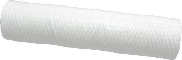 Parker - 2-1/2" OD, 25µ, Polypropylene Cotton String-Wound Cartridge Filter - 10" Long - Caliber Tooling