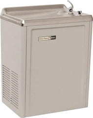 Halsey Taylor - 4 GPH Cooling Capacity Compact Flush Wall Mounted Water Cooler & Fountain - Vinyl Cabinet, 230 Watts, 2.5 Full Load Amperage, 0.16 hp - Caliber Tooling