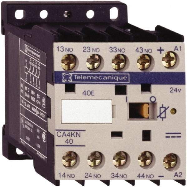 Schneider Electric - 4NO, 24 VDC Control Relay - 17 V - Caliber Tooling