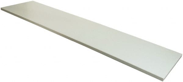 ECONOCO - Open Shelving Accessory/Component - Melamine Finish, 48" Long, Use with Slatwall, Gridwall or Slotted Standard Brackets - Caliber Tooling