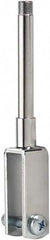 ECONOCO - Open Shelving Accessory/Component - Chrome Plated Finish, Use with 1/2 x 1-1/2" Rectangular Tubing - Caliber Tooling