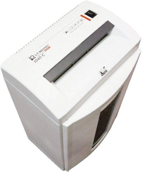 Ability One - 1/8 x 1-1/8" Strip, Single State Mixed Media Destroyer Cross Cut Shredder - 14-3/4" Long x 22" Wide x 10" High, Level 3 Security - Caliber Tooling