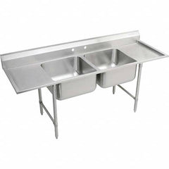 ELKAY - Stainless Steel Sinks Type: Scullery Sink Outside Length: 77-1/4 (Inch) - Caliber Tooling