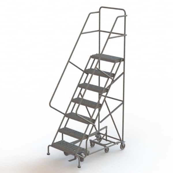 TRI-ARC - Rolling & Wall Mounted Ladders & Platforms Type: All-Directional Ladder Style: Rolling Safety Ladder - Caliber Tooling