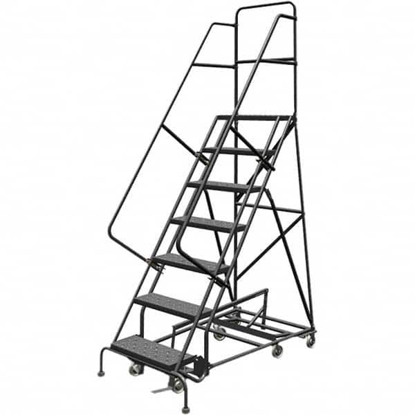 TRI-ARC - Rolling & Wall Mounted Ladders & Platforms Type: All-Directional Ladder Style: Rolling Safety Ladder - Caliber Tooling