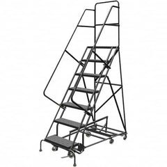 TRI-ARC - Rolling & Wall Mounted Ladders & Platforms Type: All-Directional Ladder Style: Rolling Safety Ladder - Caliber Tooling