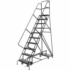 TRI-ARC - Rolling & Wall Mounted Ladders & Platforms Type: All-Directional Ladder Style: Rolling Safety Ladder - Caliber Tooling